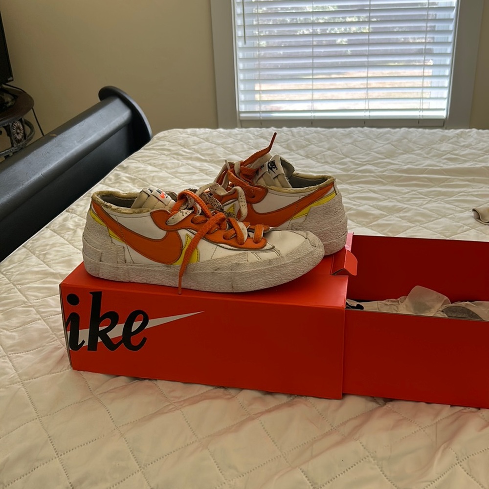 Nike sacai low top blazers
